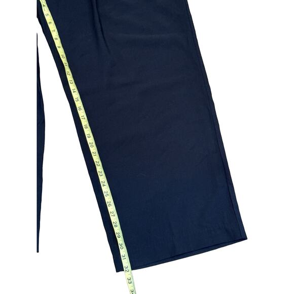 NWT Forever 21 Plus size 1X Black paper bag Pants high wast wide leg - Picture 5 of 6